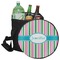 Grosgrain Stripe Collapsible Personalized Cooler & Seat