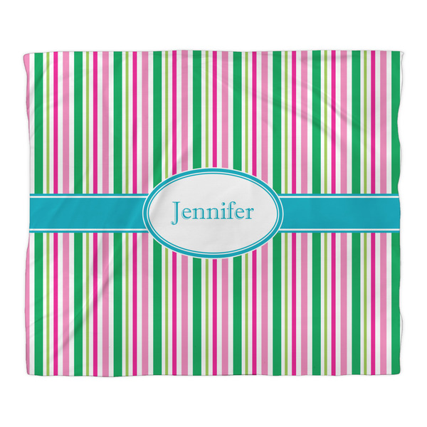 Grosgrain Stripe Comforter - King - Front