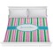 Grosgrain Stripe Comforter - King (Personalized)