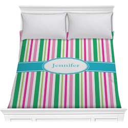 Grosgrain Stripe Comforter - Full / Queen (Personalized)