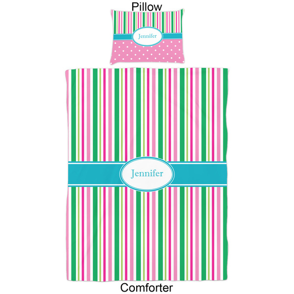 Grosgrain Stripe Comforter Set - Twin - Approval