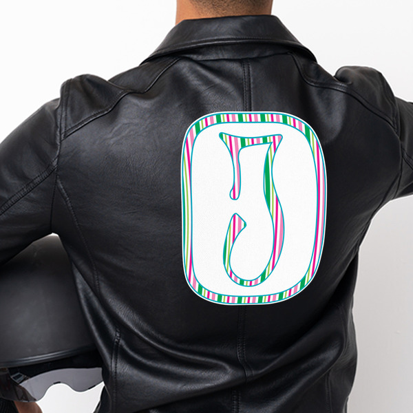 Grosgrain Stripe Custom Shape Iron On Patches - XXXL - APPROVAL