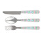 Grosgrain Stripe Cutlery Set (Personalized)