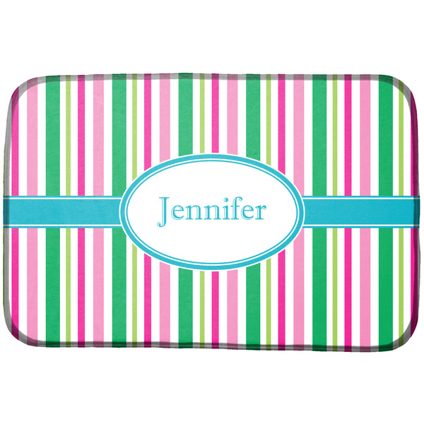 Custom Grosgrain Stripe Dish Drying Mat (Personalized)