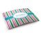 Grosgrain Stripe Dog Bed - Medium w/ Name or Text