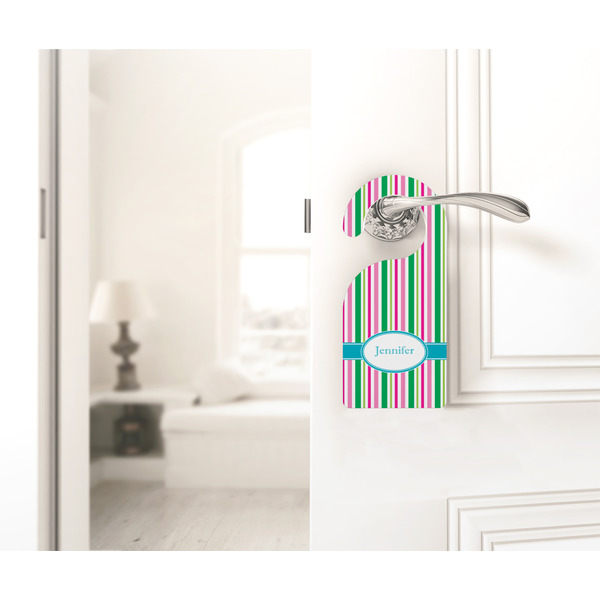 Grosgrain Stripe Door Hanger - LIFESTYLE
