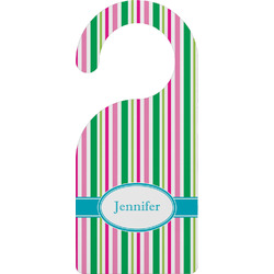 Grosgrain Stripe Door Hanger w/ Name or Text