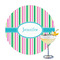Grosgrain Stripe Printed Drink Topper (Personalized)