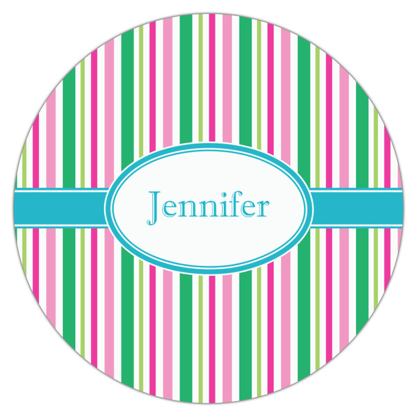 Grosgrain Stripe Drink Topper - Medium - Single