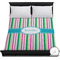 Grosgrain Stripe Duvet Cover - Full / Queen (Personalized)
