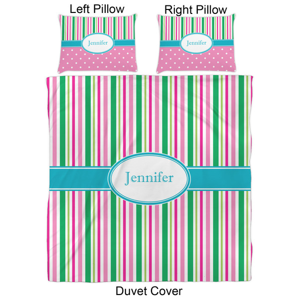 Grosgrain Stripe Duvet Cover Set - Queen - Approval