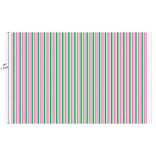 Grosgrain Stripe Fabric Full Yard