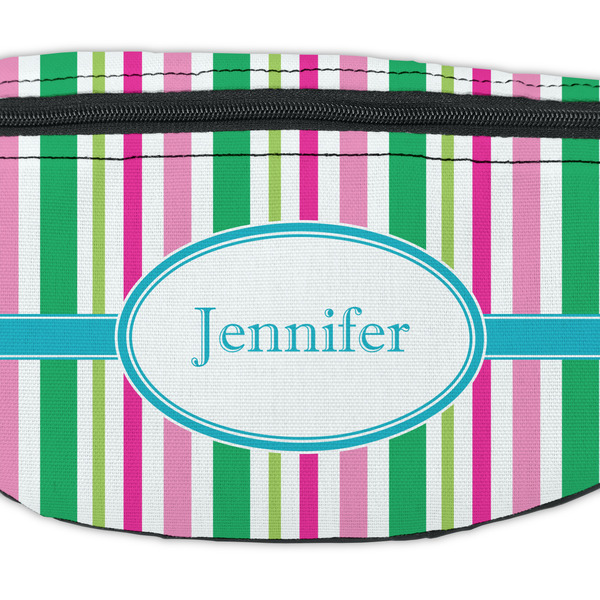 Grosgrain Stripe Fanny Pack - Closeup