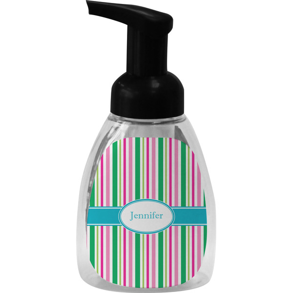 Grosgrain Stripe Foam Soap Bottle