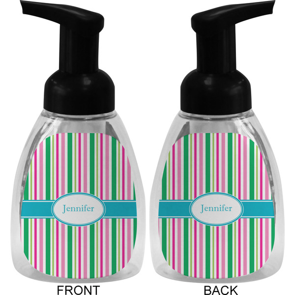 Grosgrain Stripe Foam Soap Bottle (Front & Back)