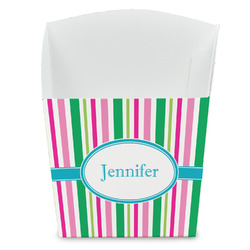 Grosgrain Stripe French Fry Favor Boxes (Personalized)