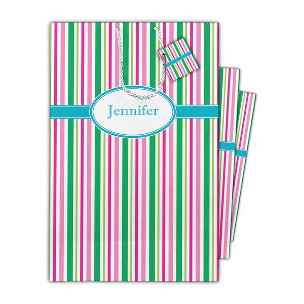 Grosgrain Stripe Gift Bags - Parent/Main
