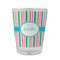 Grosgrain Stripe Glass Shot Glass - 1.5 oz - Single (Personalized)
