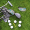 Grosgrain Stripe Golf Club Covers - LIFESTYLE