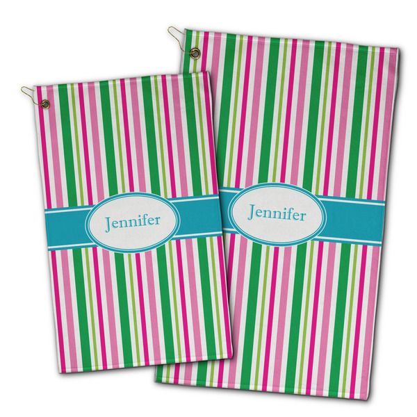 Grosgrain Stripe Golf Towel - PARENT (small and large)