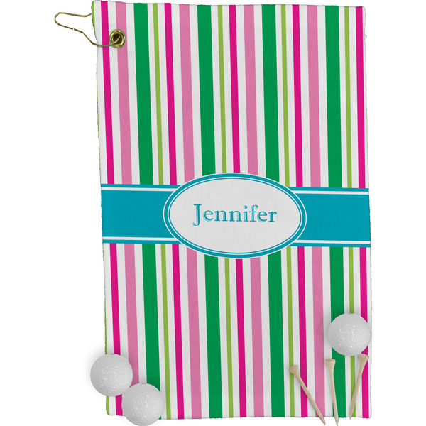 Grosgrain Stripe Golf Towel (Personalized)