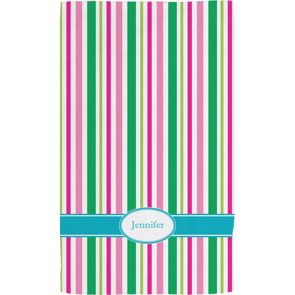 Grosgrain Stripe Hand Towel (Personalized) Full