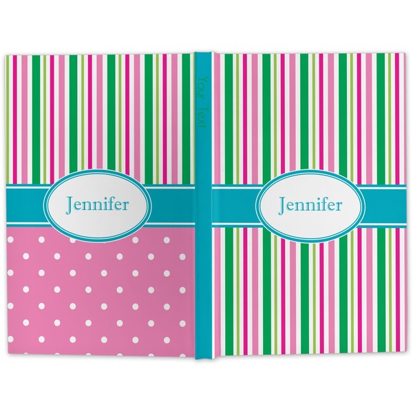 Grosgrain Stripe Hard Cover Journal - Apvl