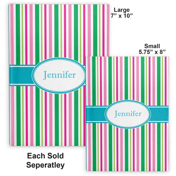 Grosgrain Stripe Hard Cover Journal - Compare