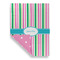 Grosgrain Stripe House Flags - Double Sided - FRONT FOLDED