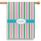 Grosgrain Stripe 28" House Flag (Personalized)