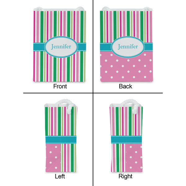 Grosgrain Stripe Jewelry Gift Bag - Matte - Approval