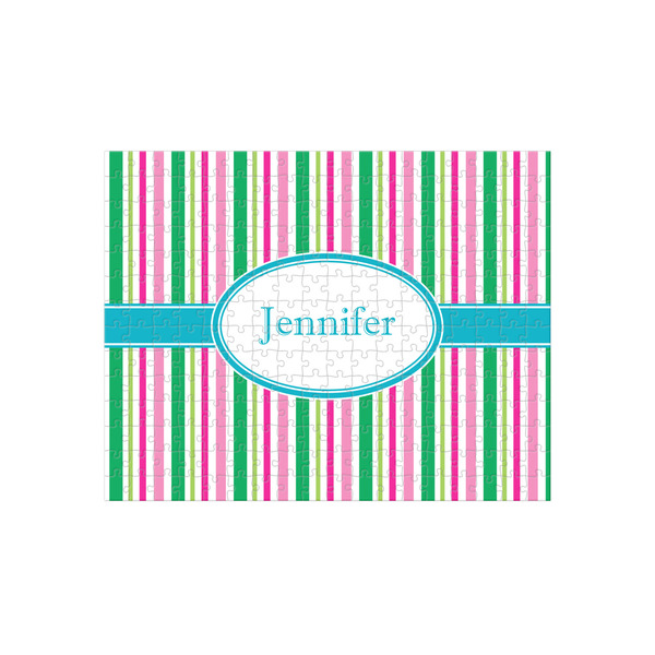 Custom Grosgrain Stripe 252 pc Jigsaw Puzzle (Personalized)