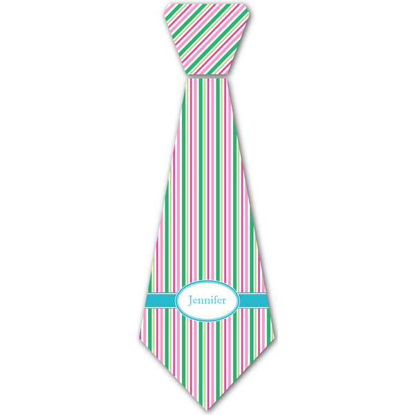 Custom Grosgrain Stripe Iron On Tie - 4 Sizes w/ Name or Text