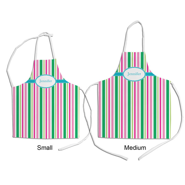 Grosgrain Stripe Kid's Aprons - Comparison