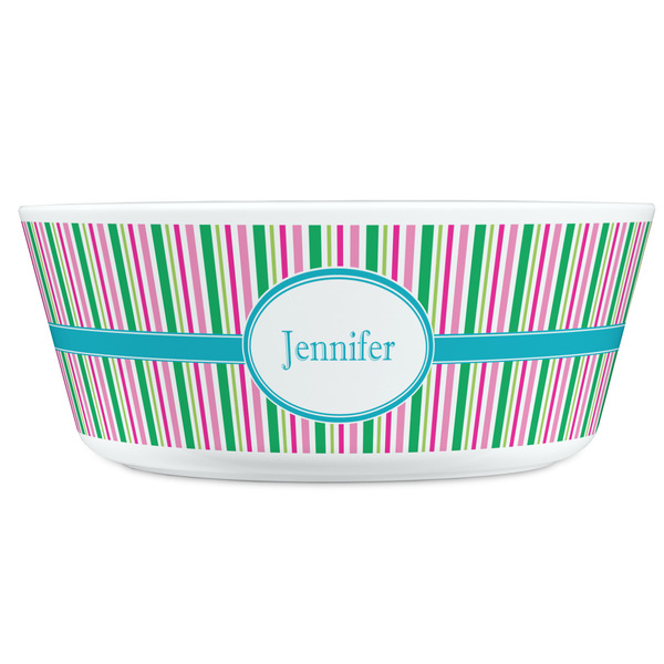 Grosgrain Stripe Kids Bowls - FRONT