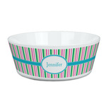 Grosgrain Stripe Kid's Bowl (Personalized)