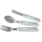 Grosgrain Stripe Kid's Flatware (Personalized)