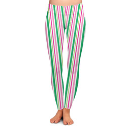 Grosgrain Stripe Ladies Leggings - Medium