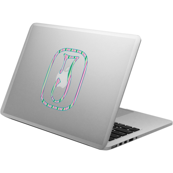 Custom Grosgrain Stripe Laptop Decal (Personalized)