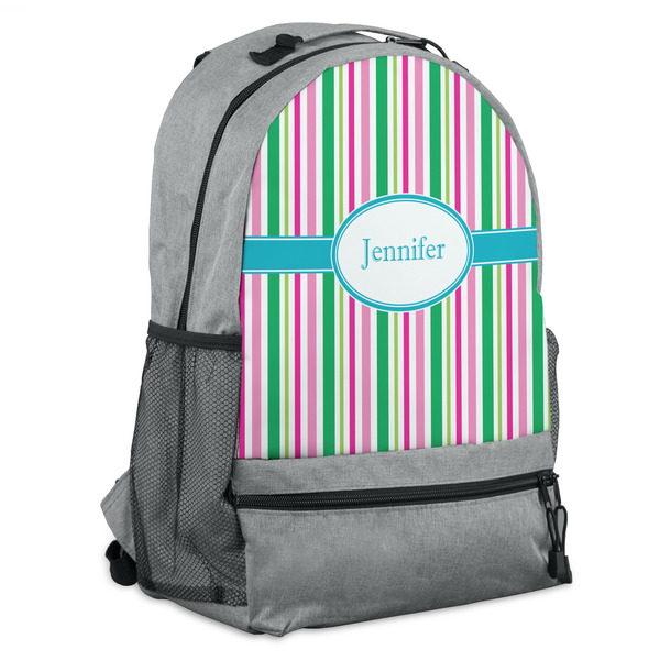 Custom Grosgrain Stripe Backpack (Personalized)