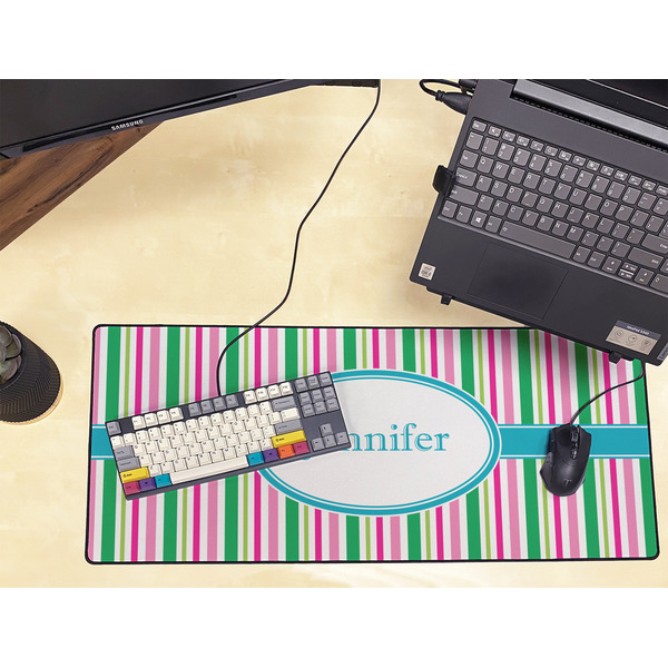 Grosgrain Stripe Large Gaming Mats - LIFESTYLE