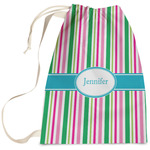 Grosgrain Stripe Laundry Bag - Large (Personalized)