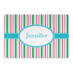 Grosgrain Stripe Large Rectangle Car Magnet (Personalized)
