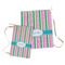 Grosgrain Stripe Laundry Bag - Both Bags