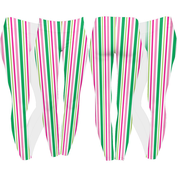 Grosgrain Stripe Leggings Turn Around - Apvl