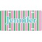 Grosgrain Stripe Front License Plate (Personalized)