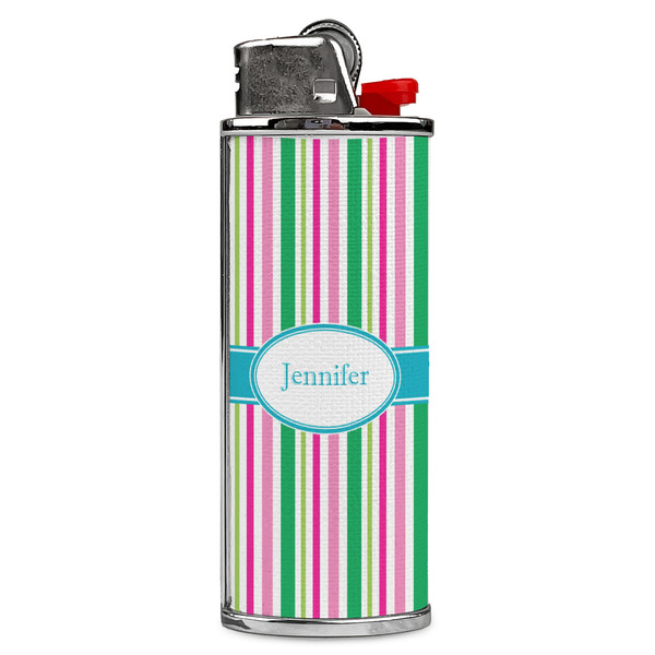 Custom Grosgrain Stripe Case for BIC Lighters (Personalized)