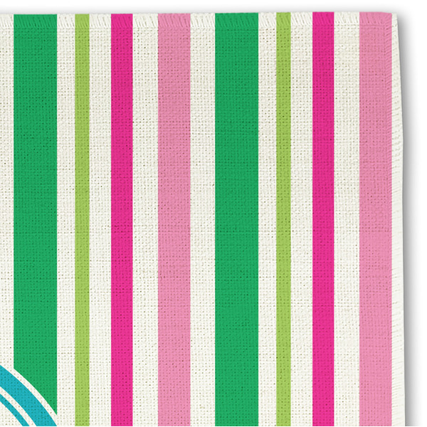 Grosgrain Stripe Linen Placemat - DETAIL