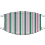 Grosgrain Stripe Cloth Face Mask (T-Shirt Fabric)