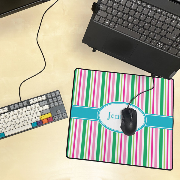 Grosgrain Stripe Medium Gaming Mats - LIFESTYLE